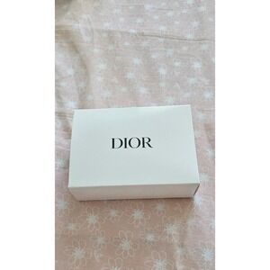 Dior Sauvage Men's Face Hand Towel Navy Blue Logo Cotton Authentic